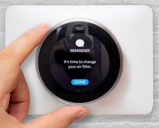 home thermostat